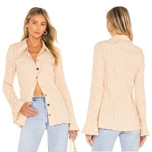 Song Of Style Nicola Top in Beige